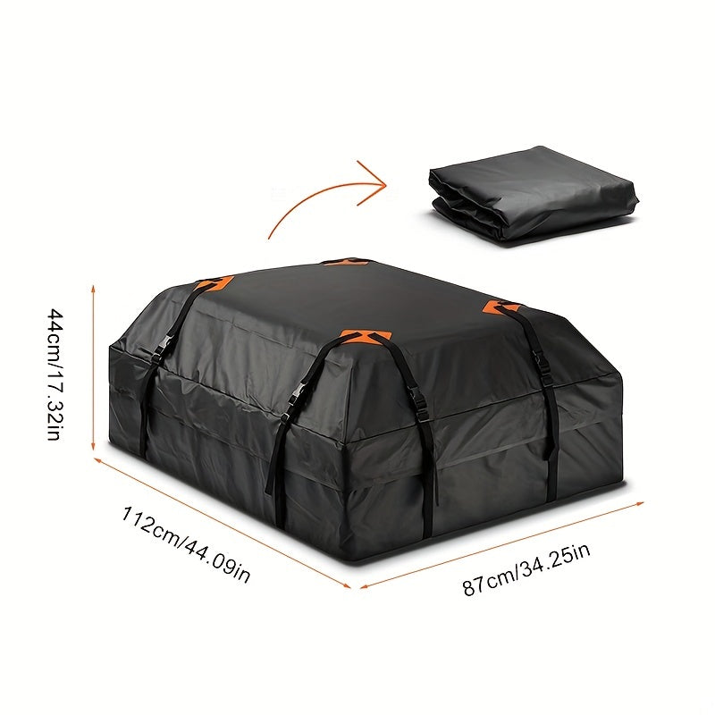 Waterproof Cargo Bag Foldable Car Roof Cargo Carrier Universal Luggage