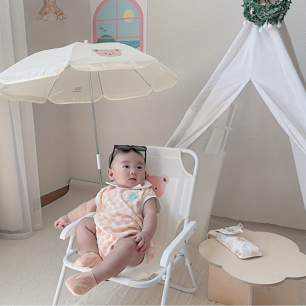 Portable Cartoon Animal Beach Chair for Kids - Perfect for Beach Holidays