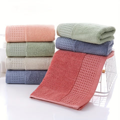 Bamboo Cotton Hand Towels Ultra Absorbent Soft Face Towel 34.04X71.88 cm