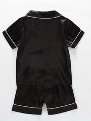 Boys Pajama Set Short Sleeve Tops & Bottoms Cozy Homewear