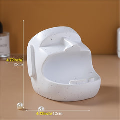 Stone Figure Ashtray Boyfriend Living Room Decoration