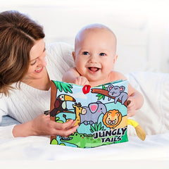 Washable Baby Cloth Book for Kids, BPA-Free, Biteable