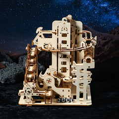 Wooden 3D Puzzle DIY Kit Mechanical Gear Set Model Christmas Birthday Gift