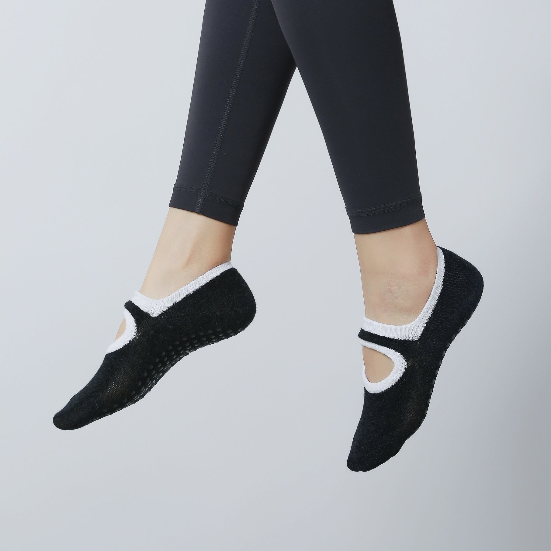 Anti Slip Yoga Socks for Pilates Barre Ballet