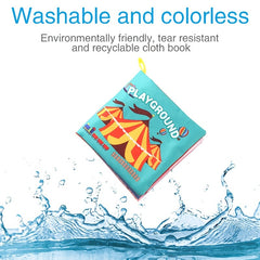 3D Baby Cloth Book Animal Number Cognition Toy