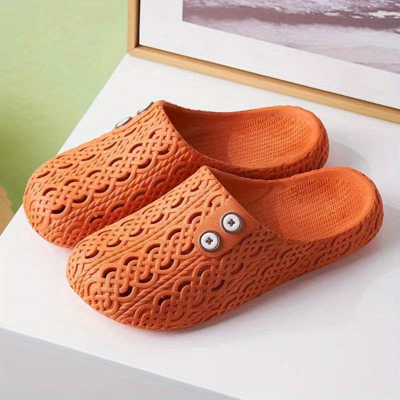 Women's Hollow Out Slides Soft Sole Shoes