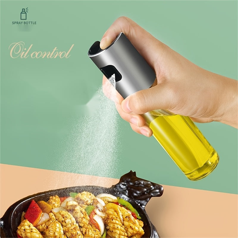 Stainless Steel Spice Jars with Spray Bottle and Injector Gauge