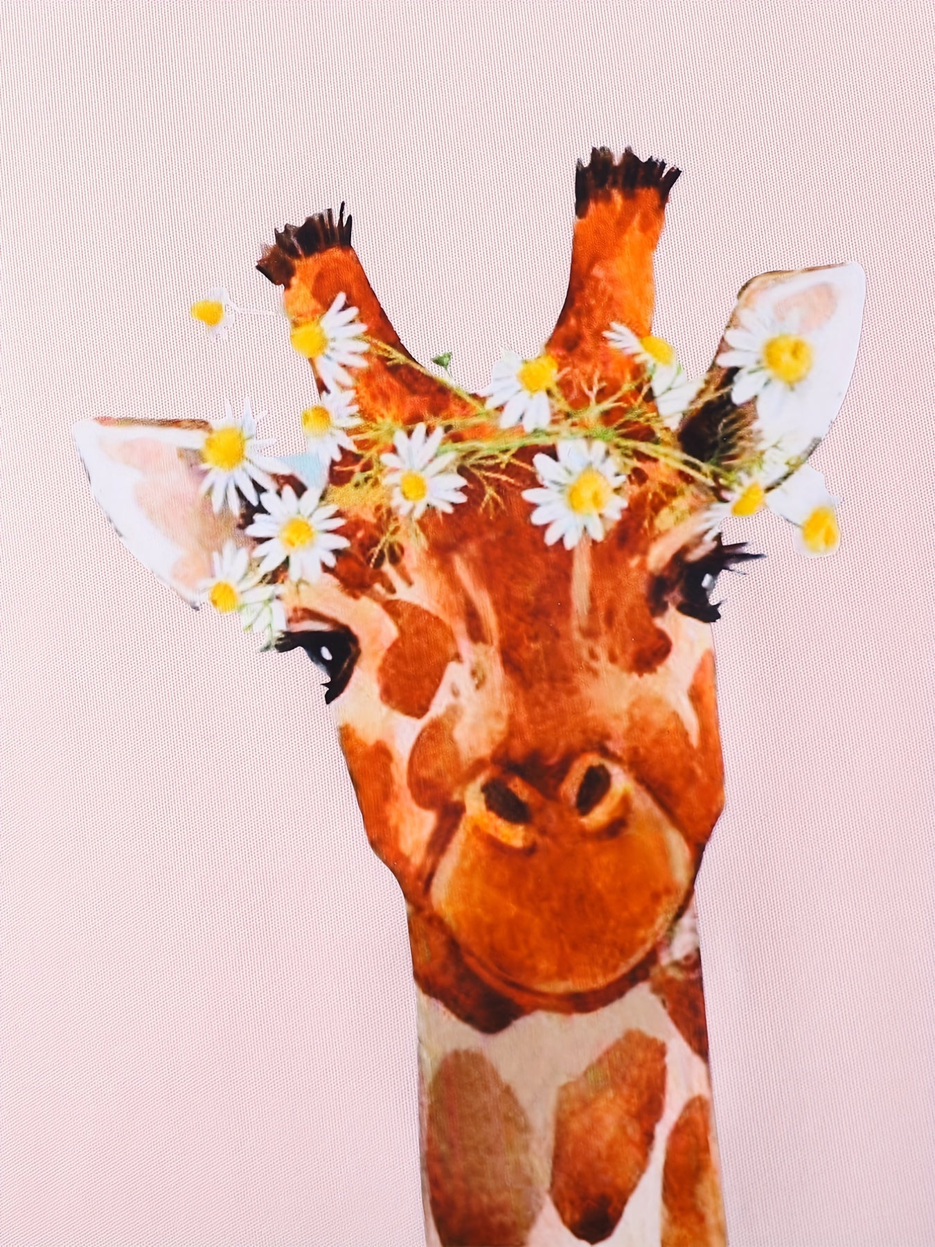 Toddler Girls Giraffe Graphic T Shirts & Leopard Shorts Set