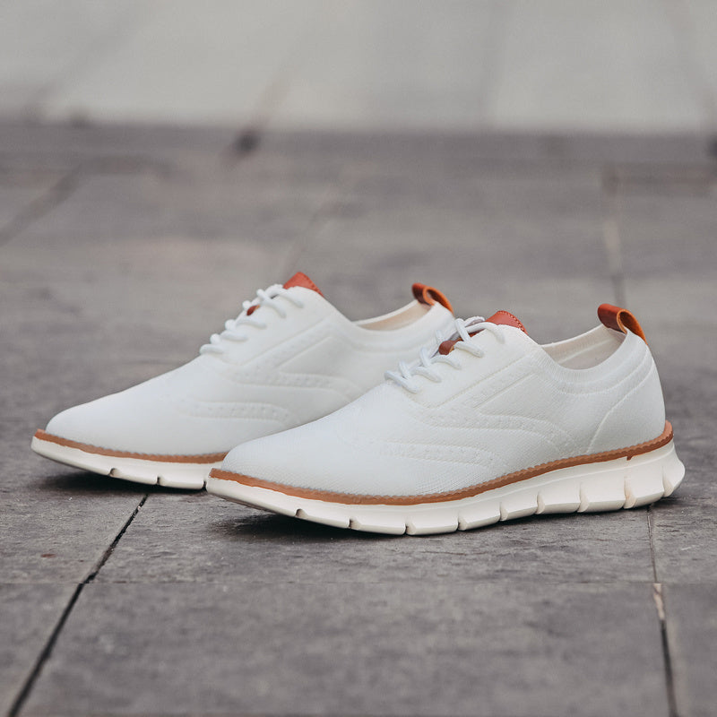 Men's Wingtip Brogue Casual Oxford Sneakers