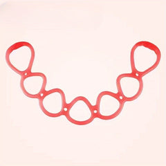 Pilates Tension Rope Yoga Strength Training Seven hole Tension Rope