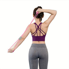 8 Shape Elastic Resistant Band for Yoga Pilates Stretching
