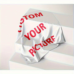 Personalized Ladies' Square Scarf - Custom Image Printing