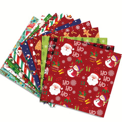 24 Sheets Double Sided Christmas Pattern Paper for DIY Background