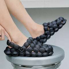 Men's Slip On Bubble Clog Sandals Outdoor Walking Shoes