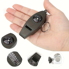 Outdoor Survival Whistle with Compass