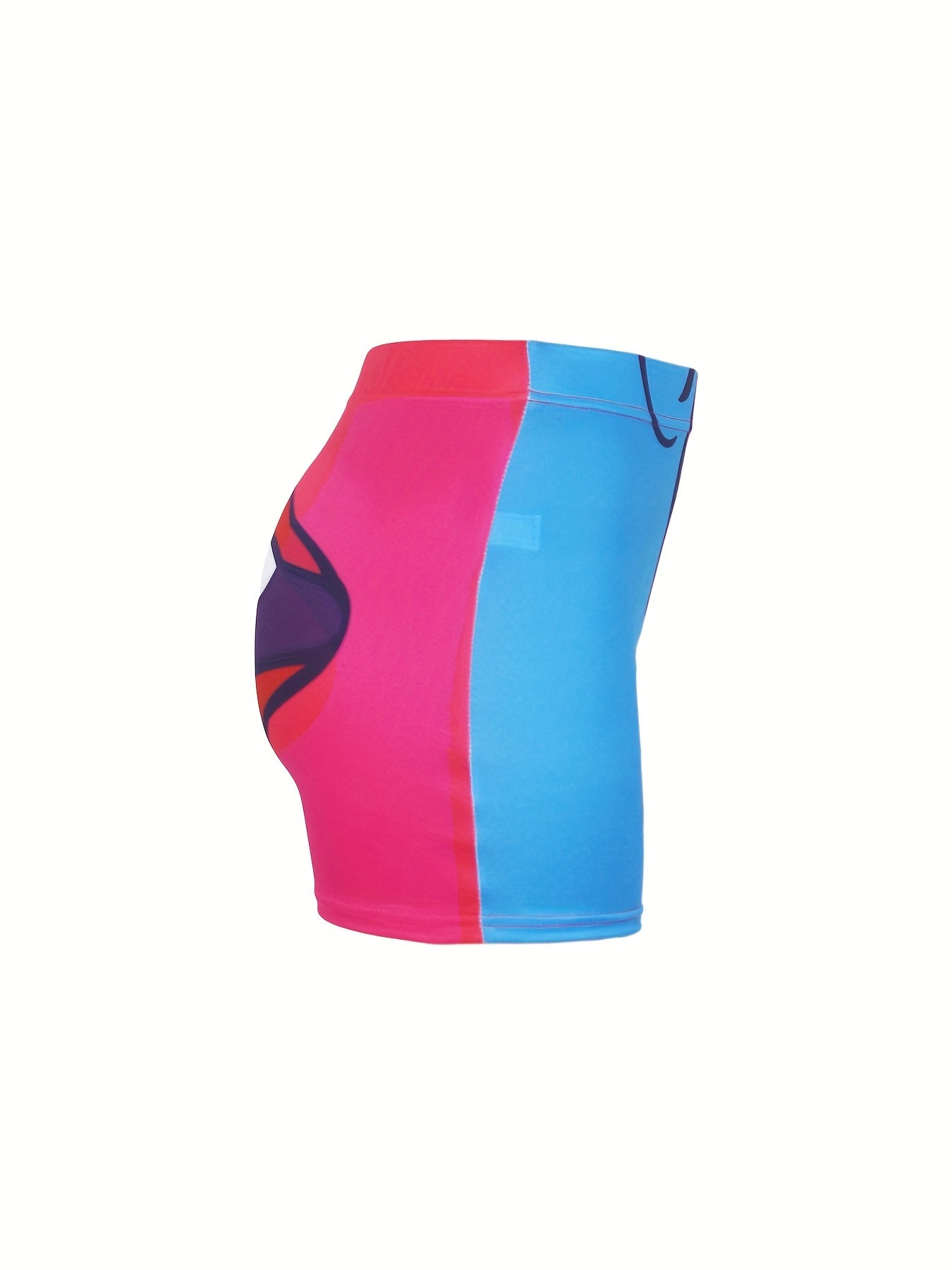 Cartoon Print Skinny Shorts Yoga Casual Summer Shorts Women's Clothing