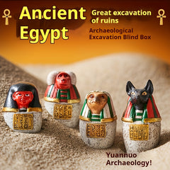 Archaeological Excavation Blind Box - Egyptian Pyramid Museum Treasure