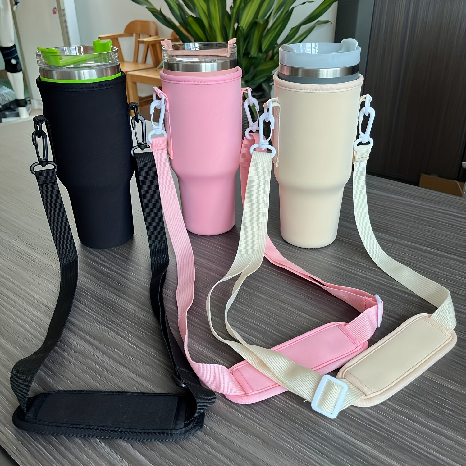 Insulated Cup Bag Shockproof Scratch Proof Water Resistant Fits 40oz Car Cups