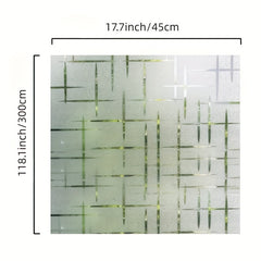 Christmas Snowflakes Window Film Non Adhesive Heat Control Frosted Glass