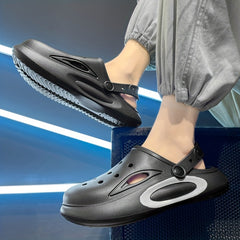 Men's Platform Clogs Garden Summer Sandals