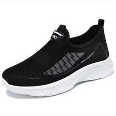 Women's Mesh Platform Slip On Sneakers Lightweight Low Top Shoes
