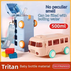 Water Cup School Special Car Straw Cup