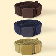3pcs Nylon Belts Set for Men