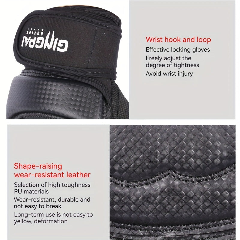 Half Finger Boxing Gloves for Sanda Training Competitive Protection