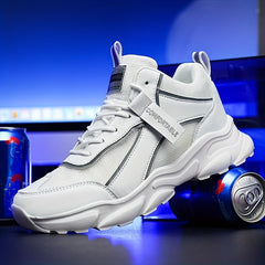 Men's Breathable Chunky Sneakers for Jogging Gym