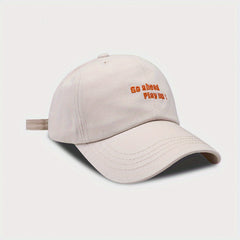 Embroidered Baseball Hat Women's Sunshade Cap