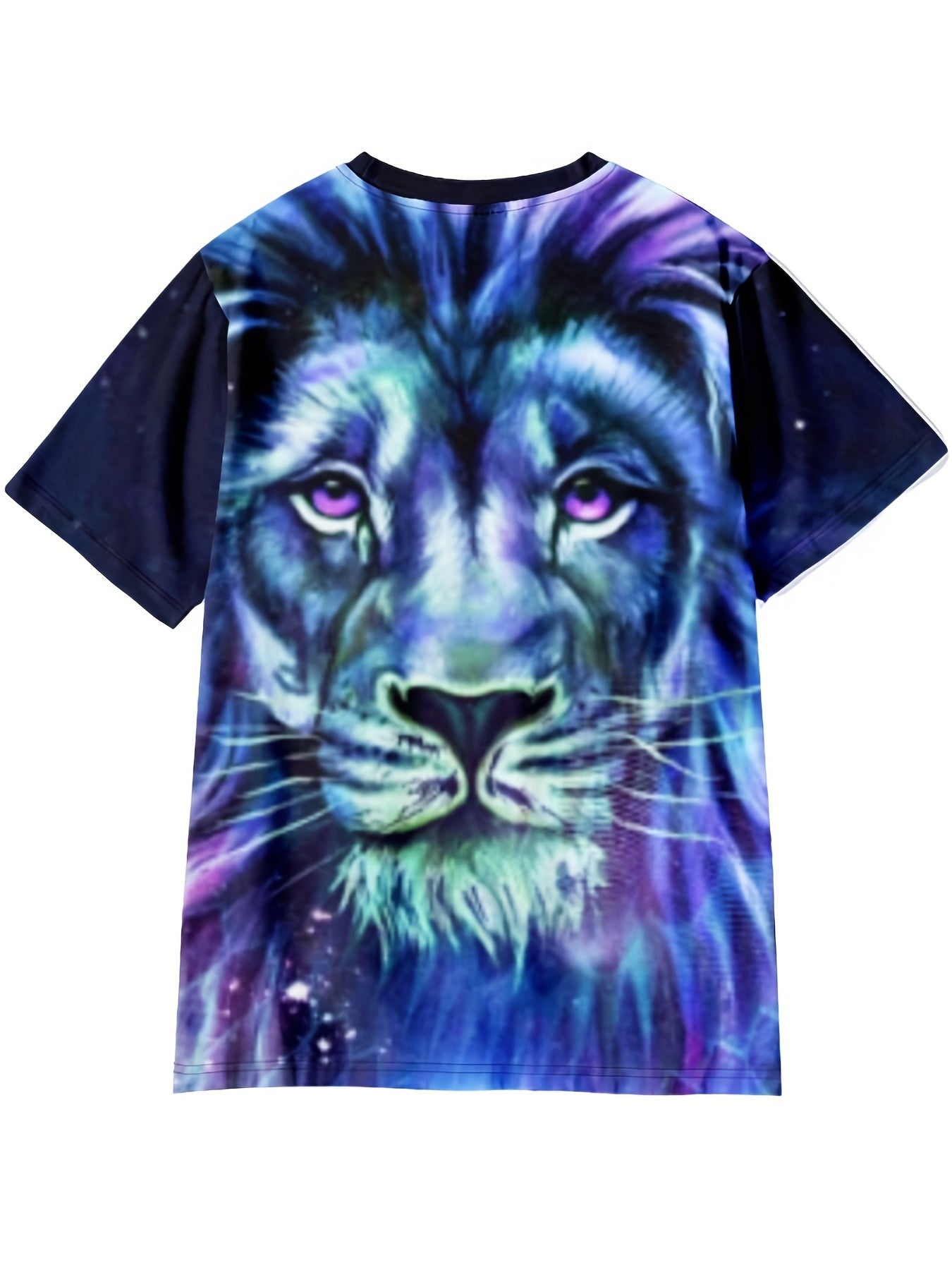 Boy's Lion Graphic T Shirt 3D Print Active Breathable Tee Top