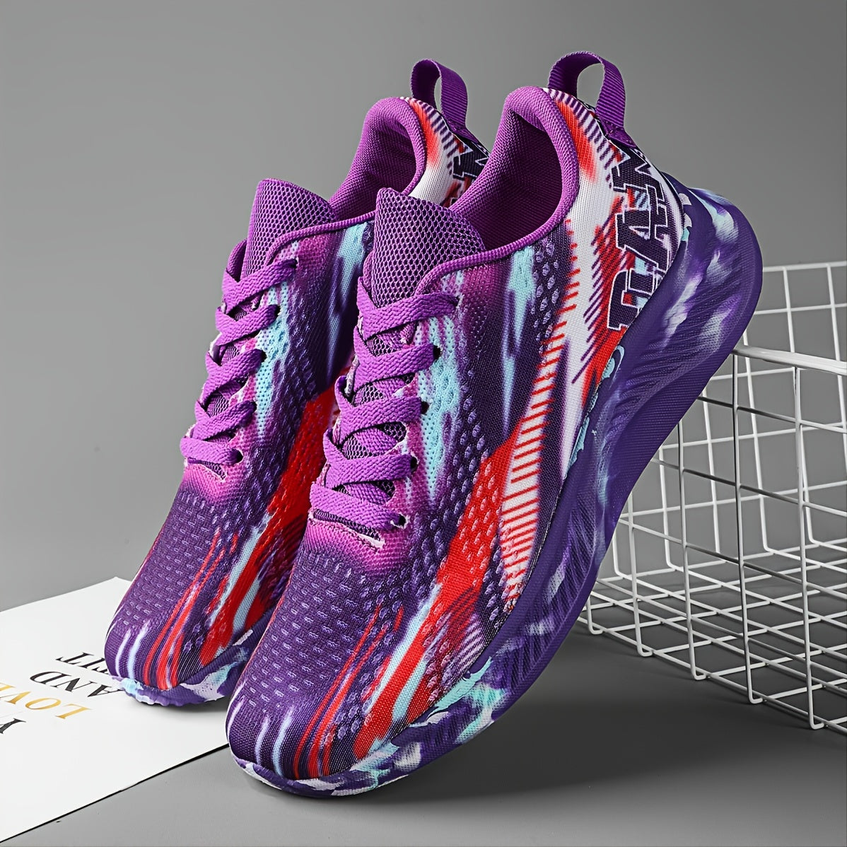 Women's Colorblock Running Shoes Breathable & Comfortable Sneakers