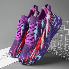 Women's Colorblock Running Shoes Breathable & Comfortable Sneakers