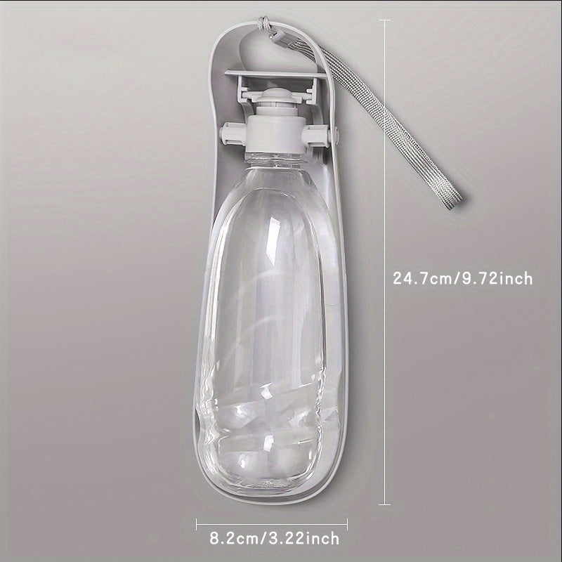 Portable Pet Dog Water Bottle Foldable Bowl Puppy Outdoor Drinking Bottle