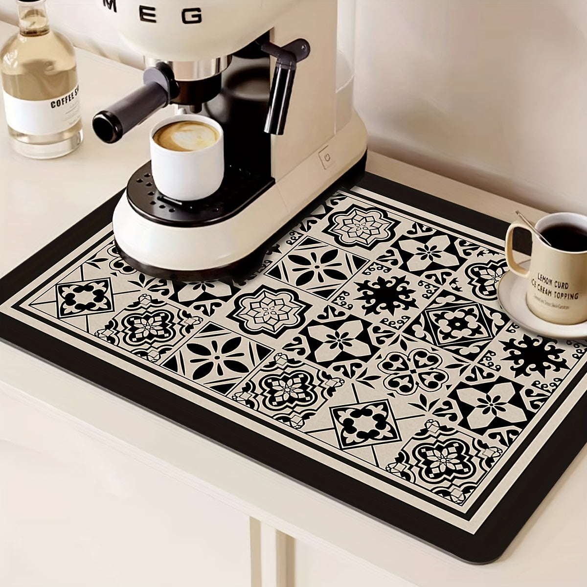 Colorful Printed Absorbent Dish Drying Pad