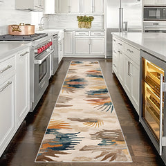 Vintage Abstract Runner Rugs Soft Laundry Room Rug Long Hallway Rug