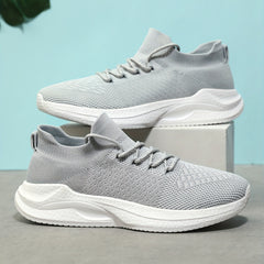 Men's Lightweight Knitted Casual Shoes for Traveling Hiking