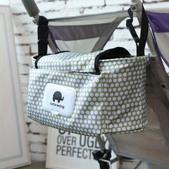 Stroller Organizer Mummy Bag Insulated Cup Holder Storage Bag