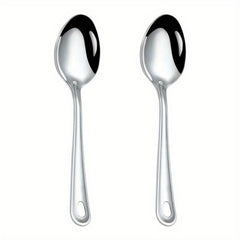 4pcs Serving Spoons Set 24 89 Cm Large Stainless Steel Buffet Dinner Restaurant