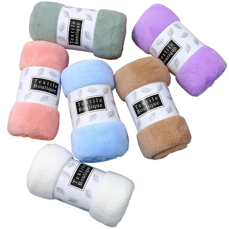 Coral Velvet Bath Towel Thick Water Absorbent Hairless Adult Gift Beach Towel