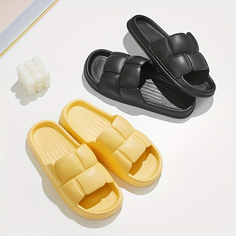 Boys Non slip Slides Indoor Soft Sole Slip On Platform Slippers Home Shoes