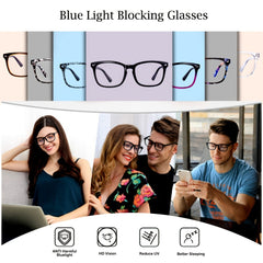 Maxjuli Light Blocking Glasses for Women & Men Reduce Eye Strain