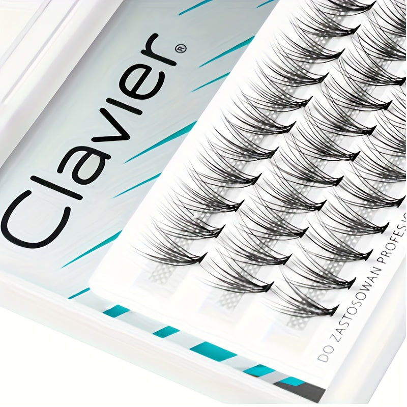 10D Individual Cluster Lashes B Curling Professional Eyelash Extension