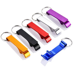 Colorful Beer Bottle Openers Metal Keychain Keyring Bottle Opener