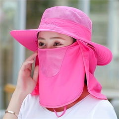Wide Brim Visor Hat Sunscreen UV Protection Sun Hats