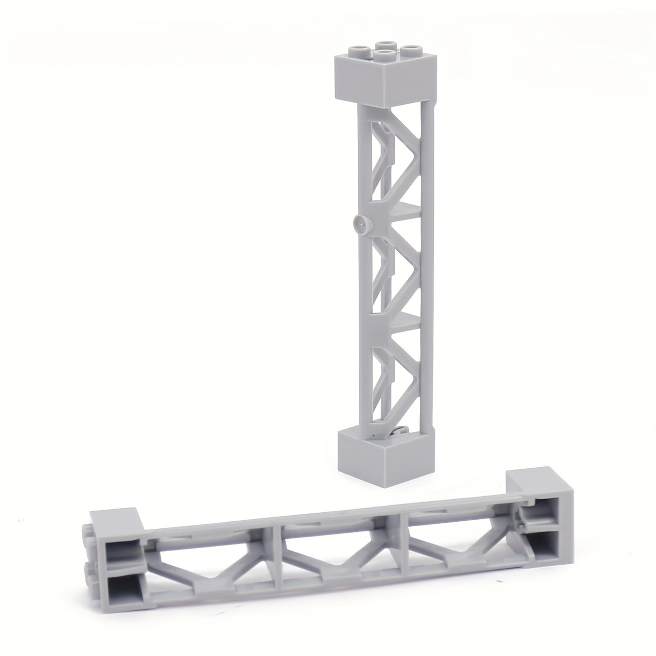 2pcs Four ABS Support Column Stand DIY Building Block Decorative Desktop Tower