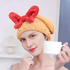 Quick Drying Hair Drying Cap Strong Water Absorption Shower Cap