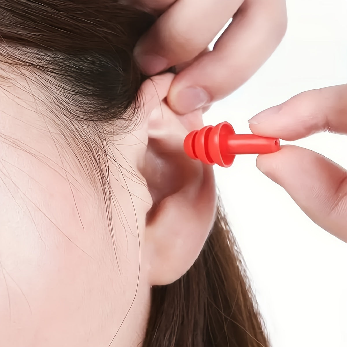 10 Pairs Silicone Christmas Tree Shaped Swimming Ear Plugs