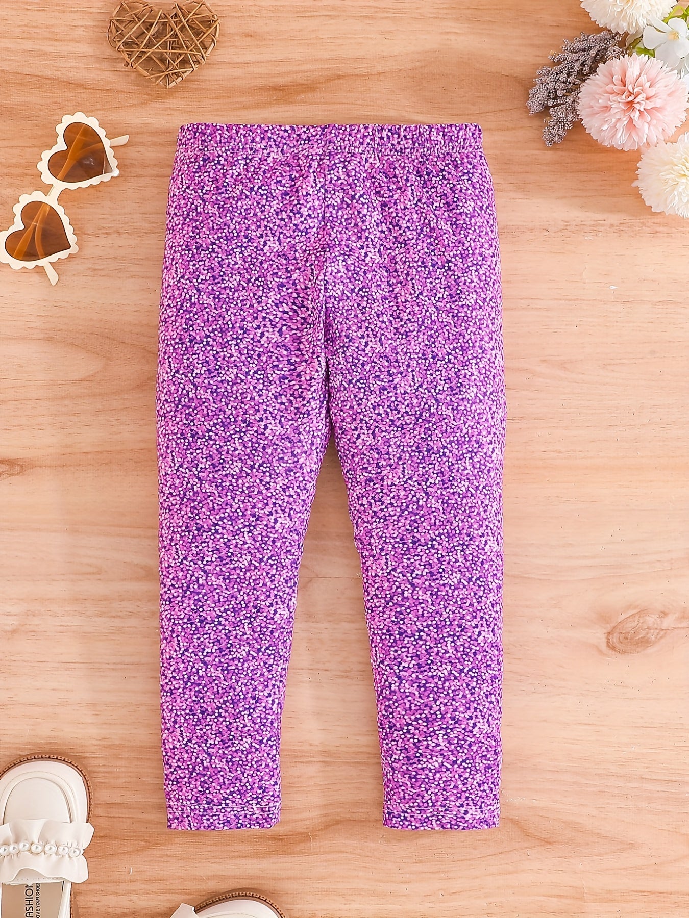 Colorful Spot Baby Girl Leggings 3pcs Set