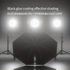 Baby Stroller Umbrella Sunshade Silver Plastic Umbrella